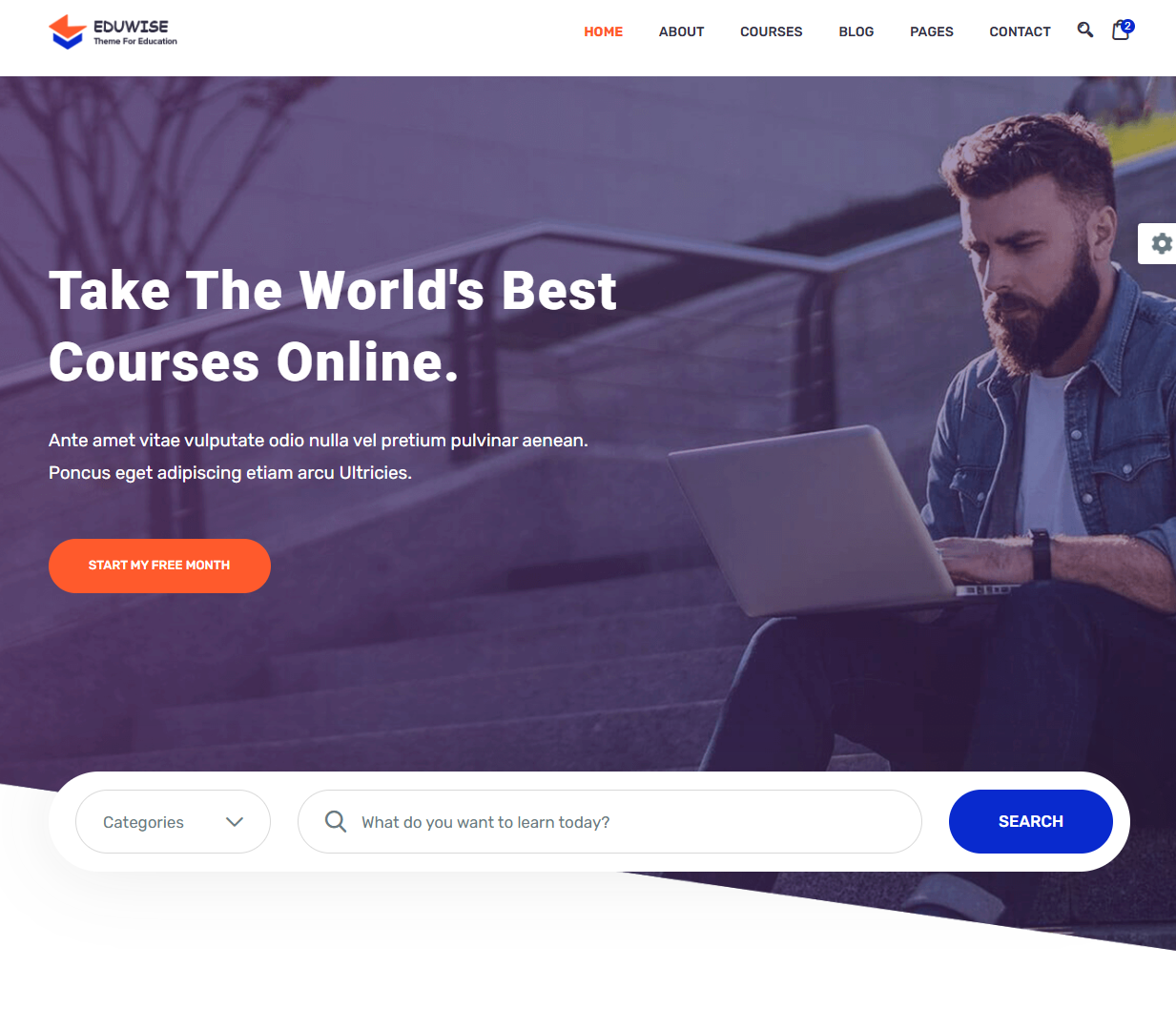 School website template 16